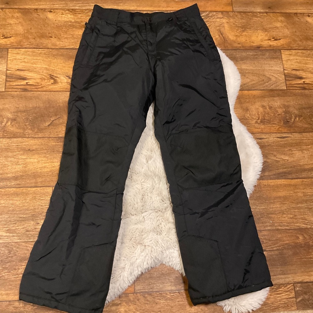 Slalom Size Medium Snow Pants Black Insulated Winter Womens